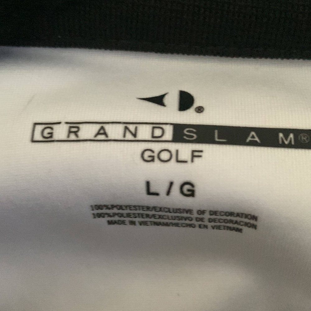 Grand Slam White & Black Performance Jacket Size L - Picture 7 of 10